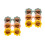 6Paires Lunettes Tournesol Multicolores 9