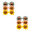 6Paires Lunettes Tournesol Multicolores 3