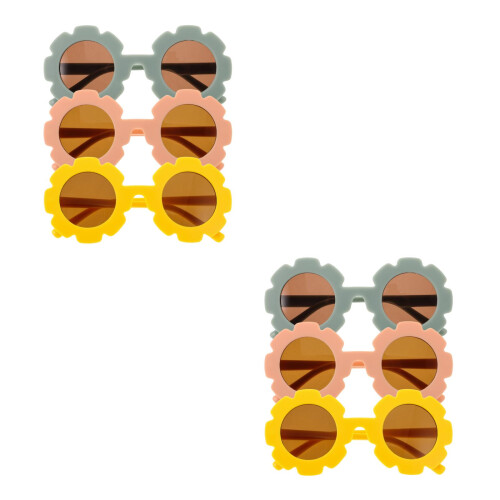 6Paires Lunettes Tournesol Multicolores 2