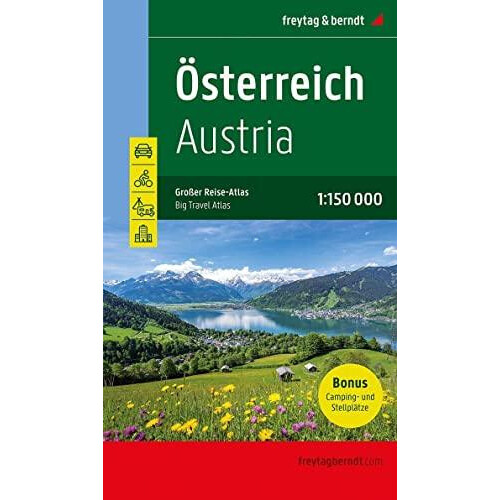 Austria Big Travel Atlas Other Book