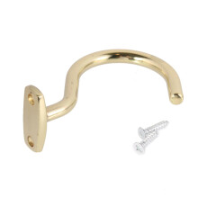 Gold Snooker Billiard Cue Metal Hook to Hold Bridge sticks Pool Screw