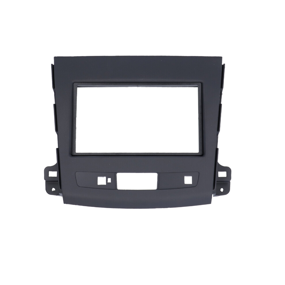 2Din Car Stereo Fascia Frame For Mitsubishi Outlander 2008-2012, Abs 4901378805265