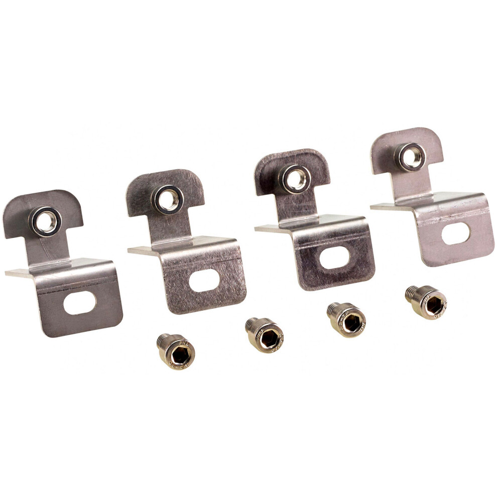 Fibox 8120904 Wmk Arca 10 Mid Wall Mounting Lugs Set For 5070-8060 6418074090164