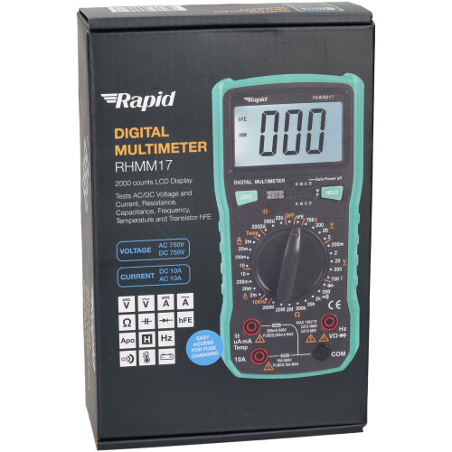 Rapid Rapid RHMM17 Digital Multimeter 2