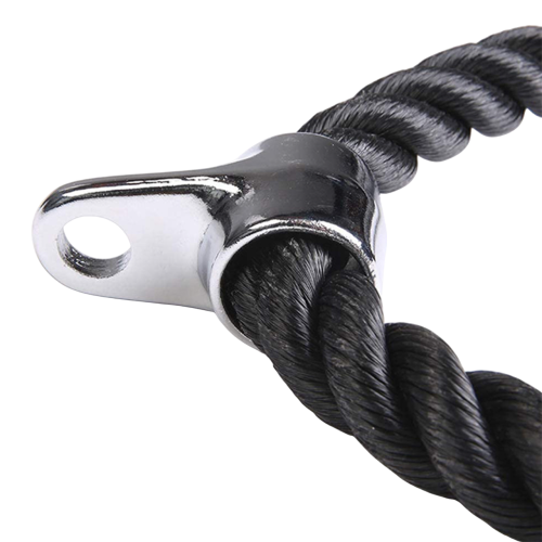 Bicep Tricep Ropes Pull Down Rope Cable Attachment 1