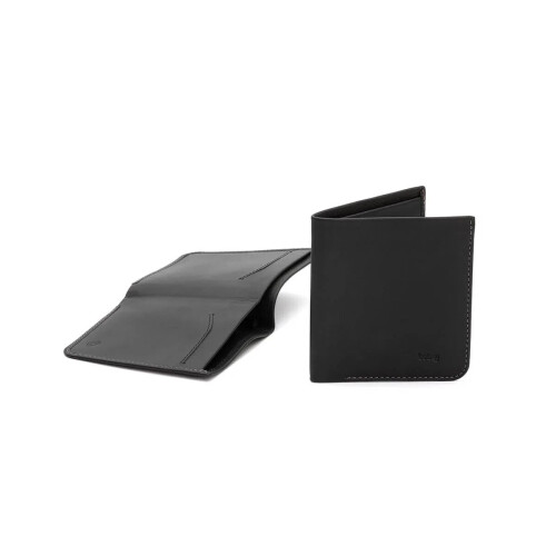 Bellroy High Line Leather Thin Minimal Bifold New Black Wallet 1