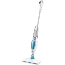 BLACK+DECKER - FSM16CD-QS - 3-in-1 höyrymoppi 1600W - 2 mikrofiiberiliinaa + 1 mattoaksessori mukaan - 6M kaapeli