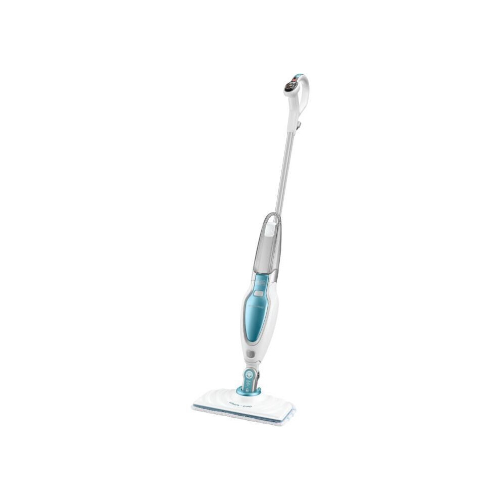 Black + Decker Black+Decker - Fsm16cd-Qs - 3 In 1 Steam Cleaner Mop 1600W - 2 Microfibers + 1 Carpet Accessory Included - 6M Cable