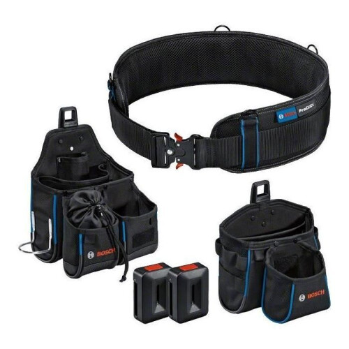 Bosch Bosch ProClick Tool Belt 108 L/XL + GWT 2 GWT 4 Tool Pouch + 2x ProClick Holders