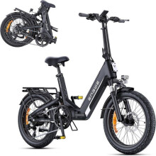 Vouwbare elektrische fiets - ENGWE - L20 3.0 Boost - Afneembare batterij 48 V 13,5 Ah - Actieradius 135 km - Zwart