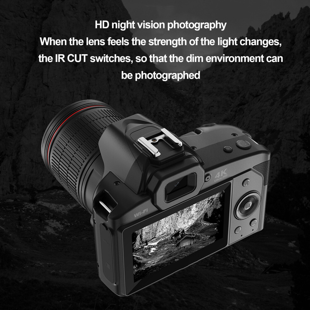 Digital Camera 4K 64Mp 3In Ips 16X Zoom 7340572934437