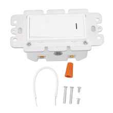 WiFi slimme lichtschakelaar 2,4 GHz, 120 V, spraak- en app-bediening