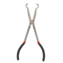Nauwkeurig gefreesde, gesmede en hittebehandelde stalen ringtang met lange steel, ideaal voor moeilijk bereikbare plaatsen. Gereedschap voor het