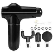 De ultieme massage-ervaring: oplaadbaar massagepistool, slimme Comfort Pulse-technologie, aerodynamisch geïsoleerde motor van 8-50 W voor een stille