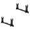 2Stk Schwarzer Holz Scrollhalter Display Für Zuhause 3