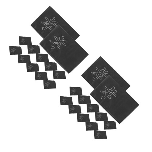 60Stk Armbänder Schwarz Polyester Komfortabel Für Andachtsfeier 2
