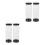 4Stk Golfs Display Box PVC Robust Kunststoff Golfballhalter 8