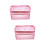 2St Lichtgewicht Roze Organizer Met Rits, Mesh Breitas 7