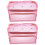 2St Lichtgewicht Roze Organizer Met Rits, Mesh Breitas 5
