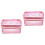 2St Lichtgewicht Roze Organizer Met Rits, Mesh Breitas 4