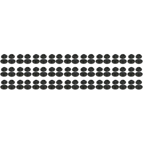 300Sets Zwarte Kledingknopen Plastic Snap Buttons Praktisch En Stevig 2
