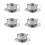 5Sets Exquisites Metall Tassen Set Silber Für Und Tee 9
