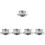 5Sets Exquisites Metall Tassen Set Silber Für Und Tee 7