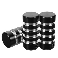 9Stk Motorbike Schalthebel Abdeckung Aluminium Schwarz Rutschfest