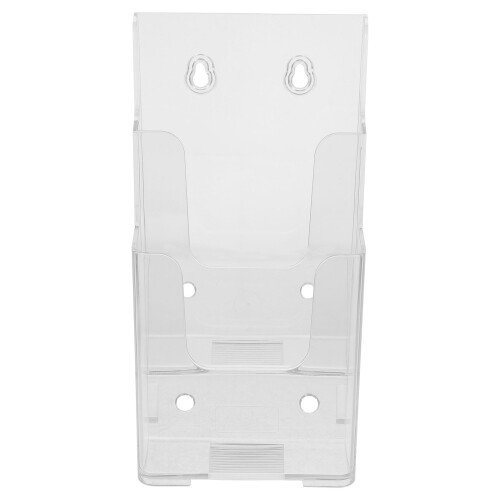 2Stk Klarer Schreibtisch-Aktenorganizer Mit Stabilem ABS-Material