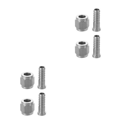 4Sets Schnellkupplung Legierungsadapter Für Keg Umrüstung 1