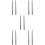5Pairs Durable Black Nylon Drum Sticks for Beginners and Drummers 10