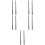 5Pairs Durable Black Nylon Drum Sticks for Beginners and Drummers 9