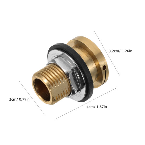 Urinal Spüldüse Messing Golden Universal Wc Sprayersatz 1