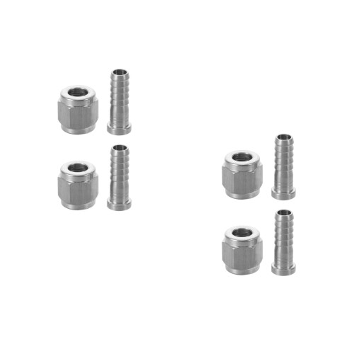 4Sets Schnellkupplung Legierungsadapter Für Keg Umrüstung 2