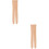 2Stk Beige Skating Strumpfhosen Elastisch Warm & 7
