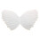3Pcs White Wing Design Cloth Patches for DIY Garment Decoration 3