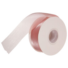 4Rolls Cuttable Pink Silk Ribbon for Gift Wrapping and DIY Crafts