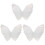 3Pcs White Wing Design Cloth Patches for DIY Garment Decoration 4