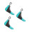 3Pcs Adjustable Plastic Shoe Expanders for Toe Box and Heel Support 8