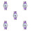 5Stk Pinguin Armbanduhr Digital Analog Leicht 4
