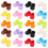 40Paren Mini Voor , Kleurrijke Plastic Laarzen Set 2