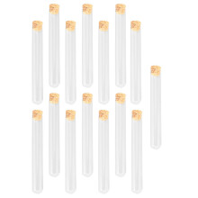 75Pcs Glass Test Tubes with Tight Cork Lids for Plant and Lab Storage