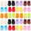 40Paren Mini Voor , Kleurrijke Plastic Laarzen Set 3
