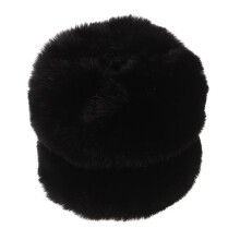 4Paren Zwarte Dames Faux Polswarmer Warm Winter Accessoire
