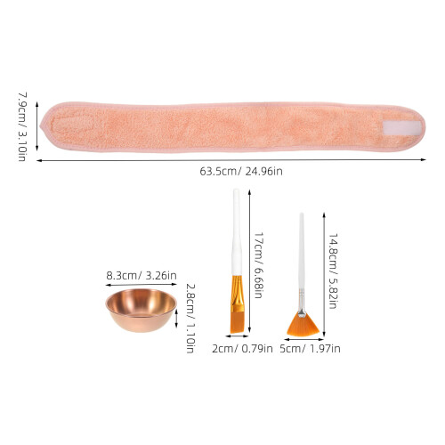1Set Multi Gesichts-Set Schüssel Kosmetik Zubehör 1