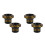 4Stk Front Fork Slider Aluminiumlegierung Multicolor 8