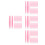 400Stk Pink Nagelpflege Tool Aus PP Maniküre Stift Mit Gummispitze 10