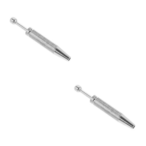 2Stk Piercing Ball Greifer Pinzette Silber Schmuck 2
