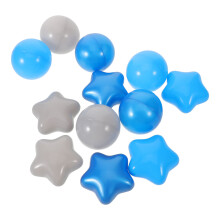 200Stk Leichte Pe Spielbälle Bunt Sternform Für Kinder Spielzelt Party
