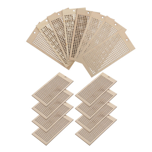 48Stk Holz Lesezeichen Besticken - Leicht , Blanko DIY Basteln